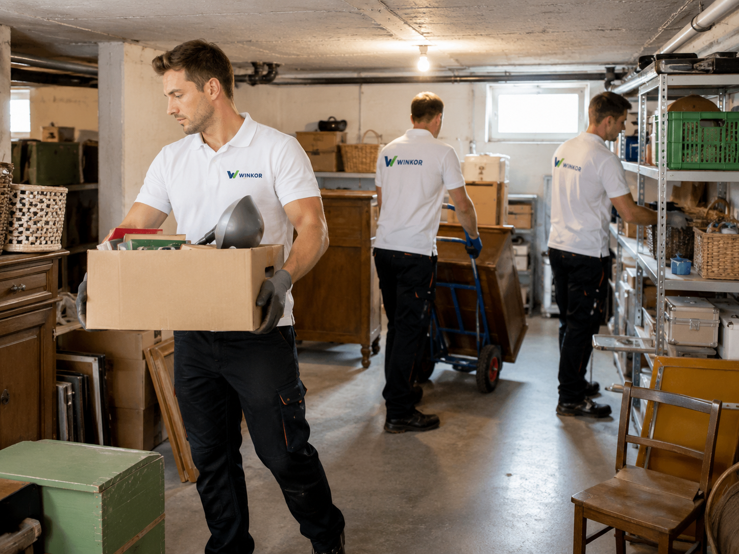 Kellerentrümpelung und besenreine Übergabe